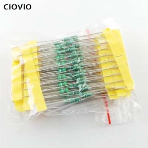 1/4W Inductor Assortment 0307 0.25W Color Ring Inductance Assortment 2.2UH-5.6UH 6valuesX50pcs=300pcs Inductors Assorted Set