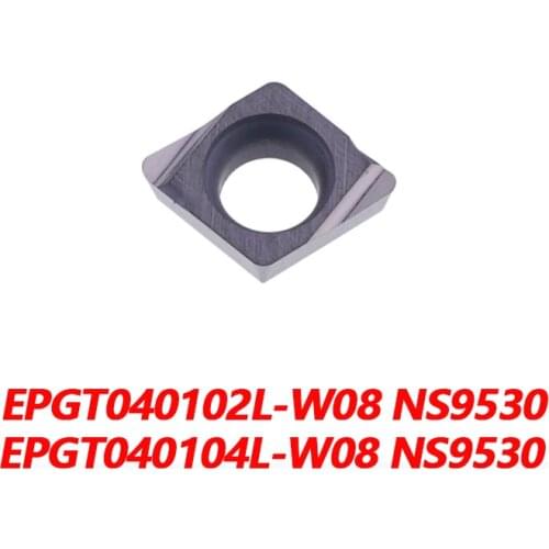 100% Original EPGT EPGT040102L-W08 NS9530 EPGT040104L-W08 Carbide Insert Blades Imported From Japan Best Quality Best Efficiency