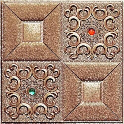 3D Wall Stickers DIY Self Adhesive Foam Brick Room Decor Embossed Anti-collision XPE Bedroom Wall Stickers for Sofa Background