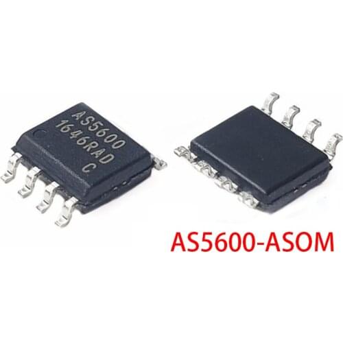 5PCS AS5600-ASOM AS5600 SOP8 SMD Magnetic Encoder With Magnet