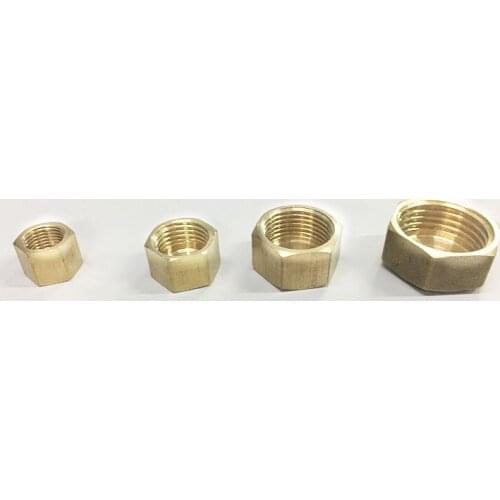 Free shipping 3/8" female Threaded Pipe Hex Head Brass Plug Pneumatics Hydraulics Fittings, copper fitting, copper plug