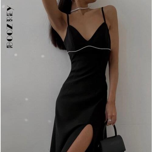 Летние платья с разрезом BoozRey China At AliExpress