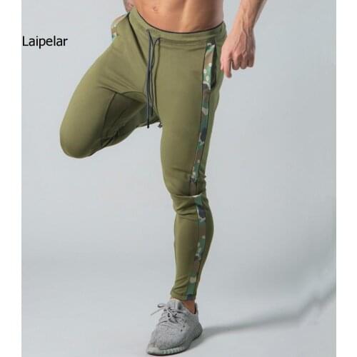 Casual Skinny Pants Men Joggers Sweatpants Autumn Running Sport Trousers Male Cotton Track Pants Gym Fitness Training Bottoms