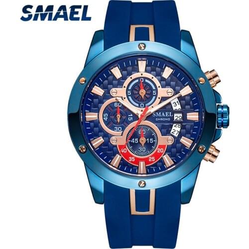 Luxury Fashion Watch Men Watches SMAEL Watch Men Mechanical business Watches9087 Waterproof relogio masculino watches