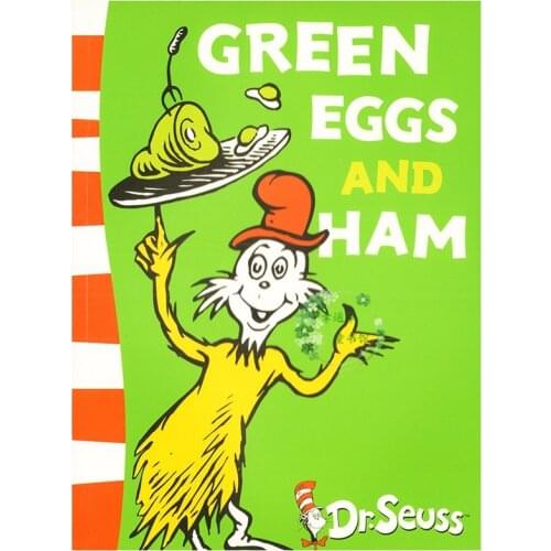 GREEN EGGS AND HAM Dr.Seuss Children English Reading Picture Story Books for Kids Learning Educational Toys