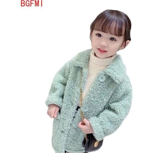 Baby Girl Jacket Autumn Winter Thick Warm Girls Coat Children Jacket Winter Girls Fur Coat Kids Outerwear toddlers 80~130 Cotton