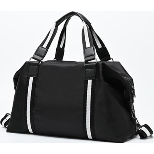 Unisex Travel Bag Hand Luggage Lightweight Weekend Fitness Bag Dry And Wet Separate Crossbody Bag Multi-pocket Handbag XA632F