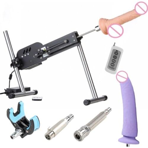 Fredorch 70w strong motor sex machines for adults toys couple sexoshop machine With purple dildo love machine for women