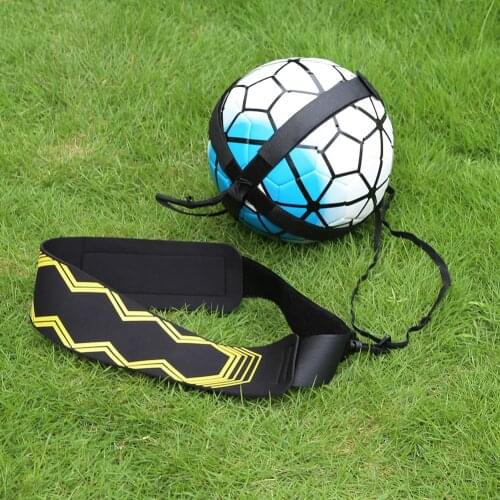 Football Kick Trainer Soccer Adjustable Ball Train Equipment Practice Belt Elastic Rope Outdoor Football Trainning Accessories
