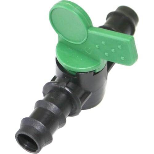Irrigation Water flow Control Valve 1/2 Inch Garden Hose connector Agriculture Greenhouse Fitting Water Pipe Connector 2 Pcs