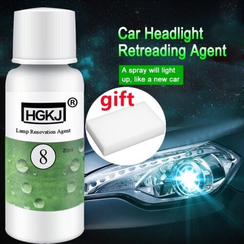 20ML Car Headlight Polishing Repair Kit With Sponge Motorcycle Light Polishing Headlight Repair Lamp Maintenance Wholesale