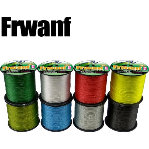 Fishing line braided 500M 547yards 6LB 8LB 10LB 130LB 150LB 200LB 250LB 300LB strong smooth fishing wire tension pe 0.1mm 1.0mm