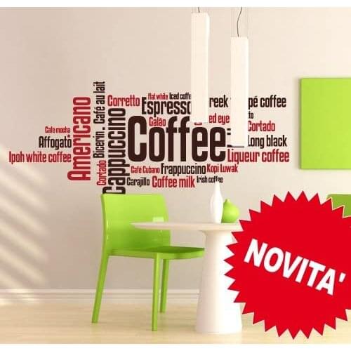 Wall sticker Coffee-measures 120x65 cm-wall decoration, wall stickers, wall paper