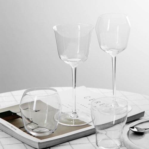 Belgian Designer Collaboration Goblet Crystal Glass Red Wine Glass Ultra-thin Whiskey Glass Household Water Glass