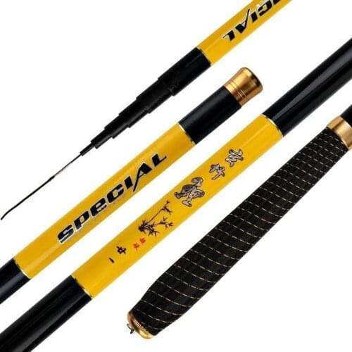 Fishing Spinning Rod Ultra-hard Ultra-lightweight Fishing Rod Hand Pole Carbon Fiber Super Hard Ultra Light Carp Entertainment