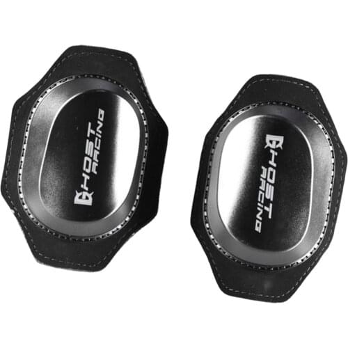 Universal Black Kneepad Sliders Motorcycle Racing Knee Protector Kneepads