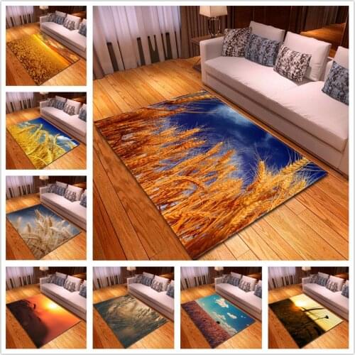 Pastoral style Carpet Baby Play Mat Soft Flannel Memory Foam Carpets for Living Room Bedroom Area Rugs Child Room Game Crawl Rug