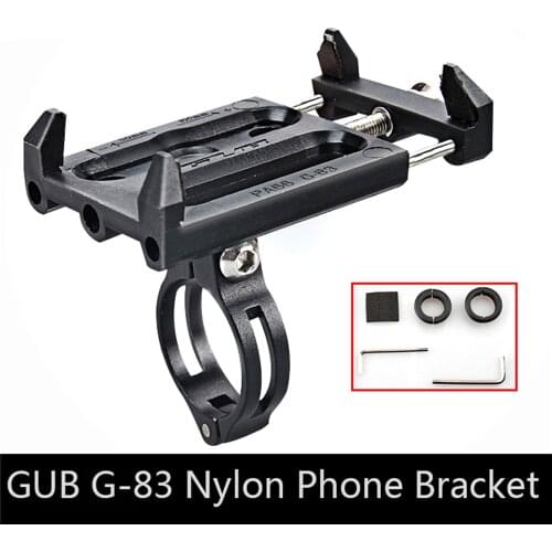 Bicycle Adjustable Mobile Phone Bracket for 3.6-5.2'' Mobile phone Mounted Navigation Fixed Universal Nylon Mobile Bracket Kit