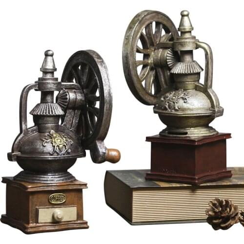 Vintage Home Decor Wine Cabinet Adornment Shop Antique Coffee Shop Fairy Garden Metal Wall Decorations Living Room