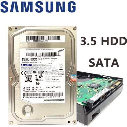 SAMSUNG PC Desktop 80GB 160GB 250GB 320GB 500GB 2TB 160G 250G 320G 500G 3.5 Internal HDD 5400 7200 SATA 1TB Hard Drives disk