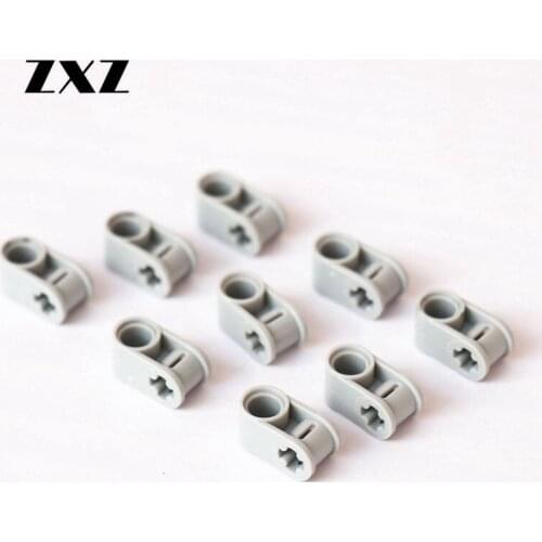 100pcs/lot DIY Bulk Technical Parts Accessories Technical Axle and Pin Connector Perpendicular Compatible 6536 MOC Robots Parts
