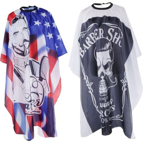 2Pcs Anti-static Nylon Stylist Cuttings Cape Waterproof Styling Gown Wrap
