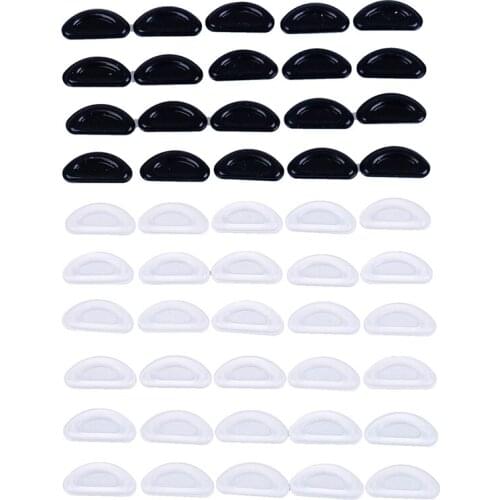 5 Pairs Anti-slip Glasses Accessories Silicone Eyeglass Pads Adhesive Nose Pads