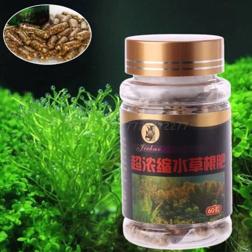 60pcs Aquarium Water Plant Root Fertilizer Nutrition Aquatic Fish Tank N21 19 Dropship