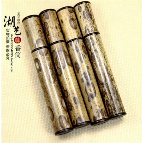 Merlot bamboo large joss stick aloes drum diameter 1.2 mouth pull brief paragraph joss stick box lie censer teachers appliances