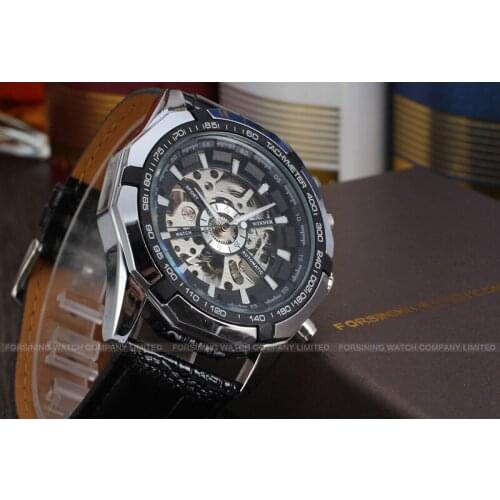 Winner Mechanical Sport Design Watch Mens Watches Top Brand Luxury Montre Homme Clock Men Automatic Skeleton Watch Relogio