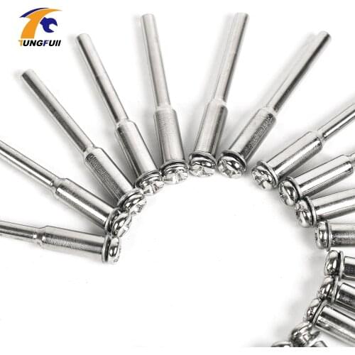 Dutoofree Tool Cutting Wheel Holder Woodworking Polishing Wheel Mandrel dremel accessories For Electric Dremel Mini Drill