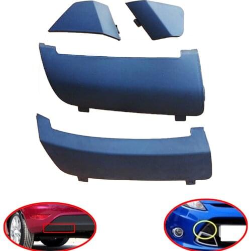 For Ford Fiesta MK7 2009-2013 Hatchback Front / Rear Bumper Tow Hook Cover Traction Lid Trailer Cap Shell Trim Hood