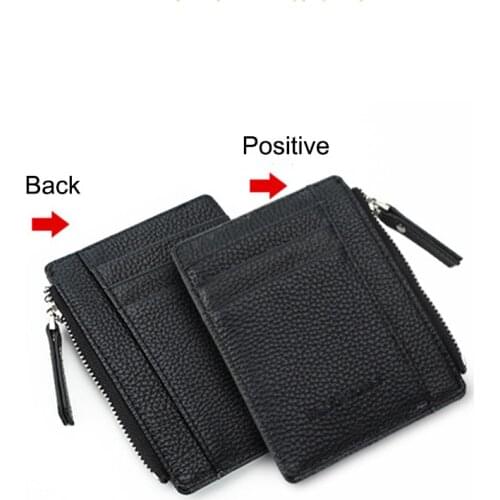 Droppshiping Women Men Lady Wallets Purse Zipper PU Small Mini Soft Thin For Money Card Coin d88