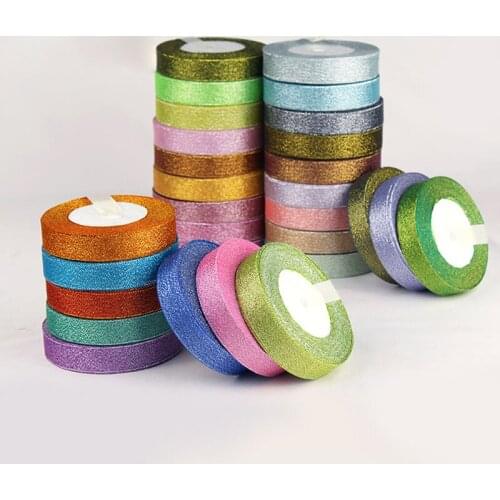 Hot sale 2cm (22 Meters/roll) Colorful Onions Belt Organza Ribbon Glitter Ribbon For Christmas Cake Box Gift Packaging 14 Colors