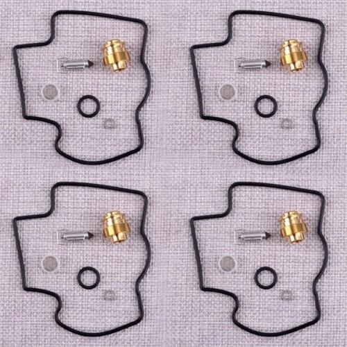CITALL 4 Sets Carburetor Repair Rebuild Kits fit for KAWASAKI ZX11 ZX1100C ZX1100D ZX9R ZX900F ZX900C ZZR1200