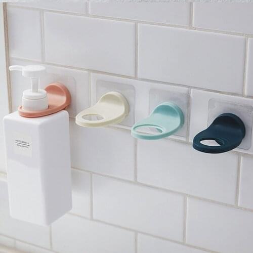 Wall Mounted Bathroom Storage Rack Shampoo Hanging Shampoo Holder Kitchen Seasoning Storage Rack Bathroom Accessories