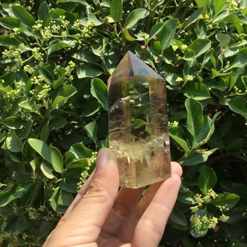 Natural quartz crystal point Citrine Crystal Quartz stone