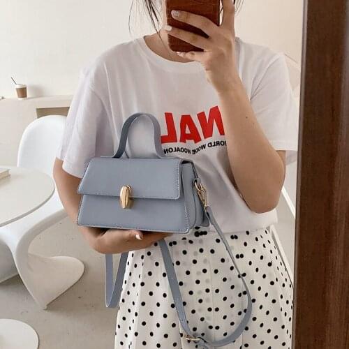 New Fashion Women Elegant Square Crossbody Pack Simple Handbags Shoulder Bag Solid Color Mobile Phone Bag Clutch Wallet