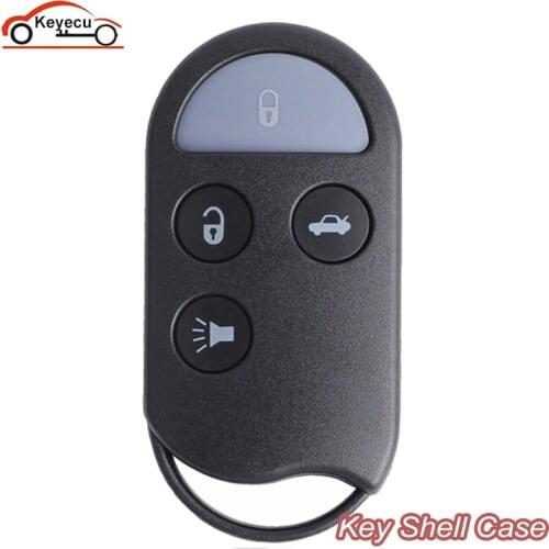 KEYECU New Replacement Remote key Shell Case Fob 4 Button for Nissan Maxima I30 QX4 A32 A33 1995-1999. A269ZUA078, A269ZJA078