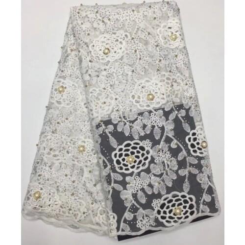 New Designs African French Lace Fabric High Quality Nigeria african French Net Lace 2020 With Stone and Beaded For Women DJ22701