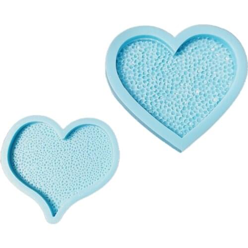 Transparent Silicone Pendant Mould Resin Bear Shape DIY Jewelry Making Tool Fondant Cake