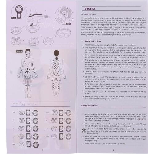 Handheld Massager Fat Remove Massager-Professional Fat Remove Massager Handheld Full Body Massage Slim Machine 6 Variable