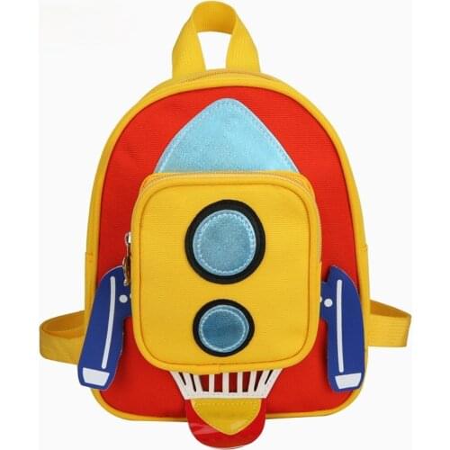 New Childrens School Backpack Cute Cartoon Boys and Girls Kindergarten Backpacks Canvas Small School Bag Kids Snack Backpack