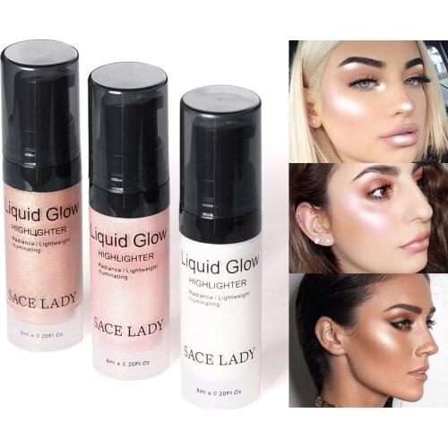 SACE LADY Face and Eye High Bright Lightening Fluid 3-D Stereo Surgery SL242 Optional Base Makeup Cosmetic Gift for Women