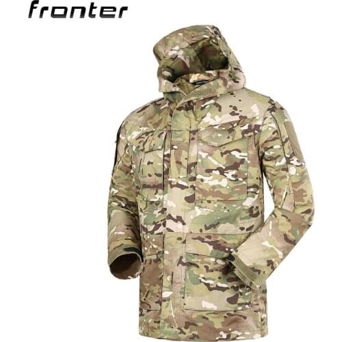 UK Pilot Tactical Jackets Men Casual Waterproof Archon Windbreaker Rip-stop Military Camouflage Jackets US Army Field Coat
