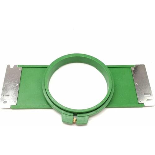 EMBROIDERY SPARE PARTS Tajima GREEN Hoops 120mm ROUND shape Total Length 270mm TAJIMA tubular frame TAJIMA tubular hoop