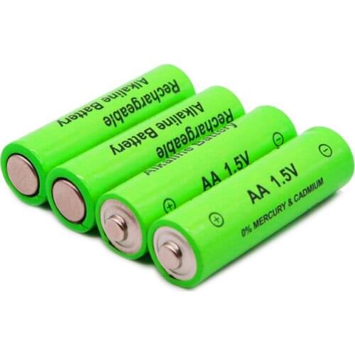 ALEAIVY New AA + AAA 1.5V Rechargeable AA Battery AAA Alkaline 2100-3000mah For Flashlight Toys Watch MP3 Player Replace Battery