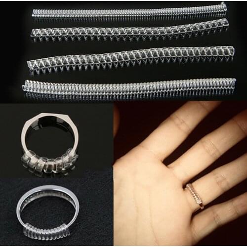 20 PCS Length 10cm Ring Size Tightener Reducer Resizing Tools Jewelry Parts Spiral Adjuster For Any Rings