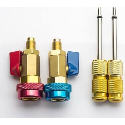 Car air conditioner repair and disassembly valve core wrench does not need to vent refrigerant refrigerant tool R134