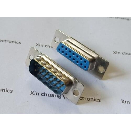 DB15 15PIN male Plug or female socket RS232 electronic connectors /COM serial port /Welding wire type